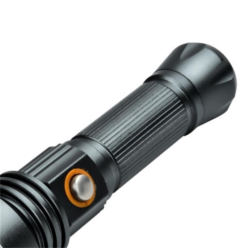 双童 ST-3116 LED强光手电筒变焦可充电超亮远射防身巡逻户外便