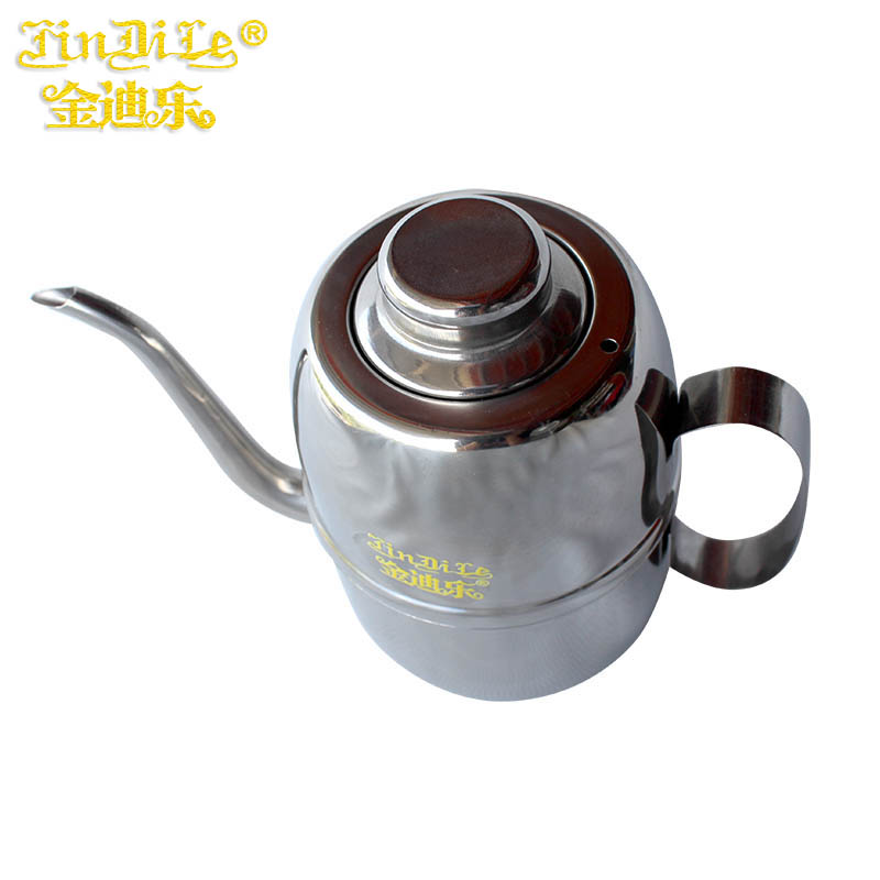 金迪乐不锈钢多用壶过滤油瓶酱油壶带把手调料壶加厚400mlTLH0400A/个 加厚400mlLTH0400A/个