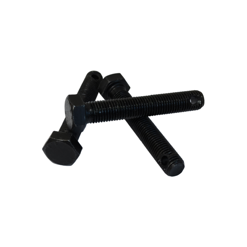 清玖熙月 打孔外六角发黑螺丝8级 M16*80(10个/包) 包高清大图