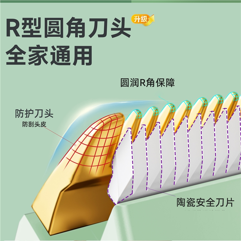 奥克斯(AUX)理发器电推剪电推子家用儿童大人剃头发自己剪工具全套
