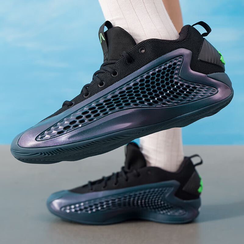 阿迪达斯（adidas）男鞋新款运动鞋ANTHONY EDWARDS 1缓震耐磨篮球鞋JQ6135 ZP高清大图