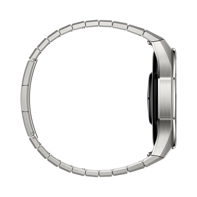 HUAWEI/华为 WATCH GT 5 Pro 42mm 冰川白 白色氟橡 玄玑感知系统 纳米微晶陶瓷 进阶运动高清大图