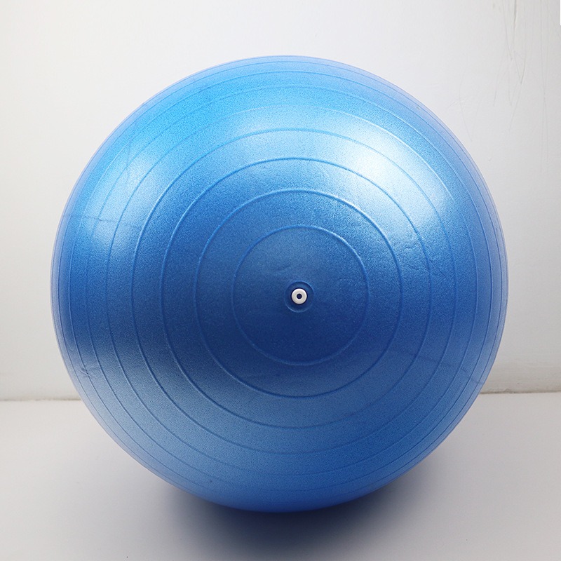 米奇喵瑜伽球加厚防爆PVC 环保舞蹈健身蓝色 光面 55 65 75 85cm 备注尺码