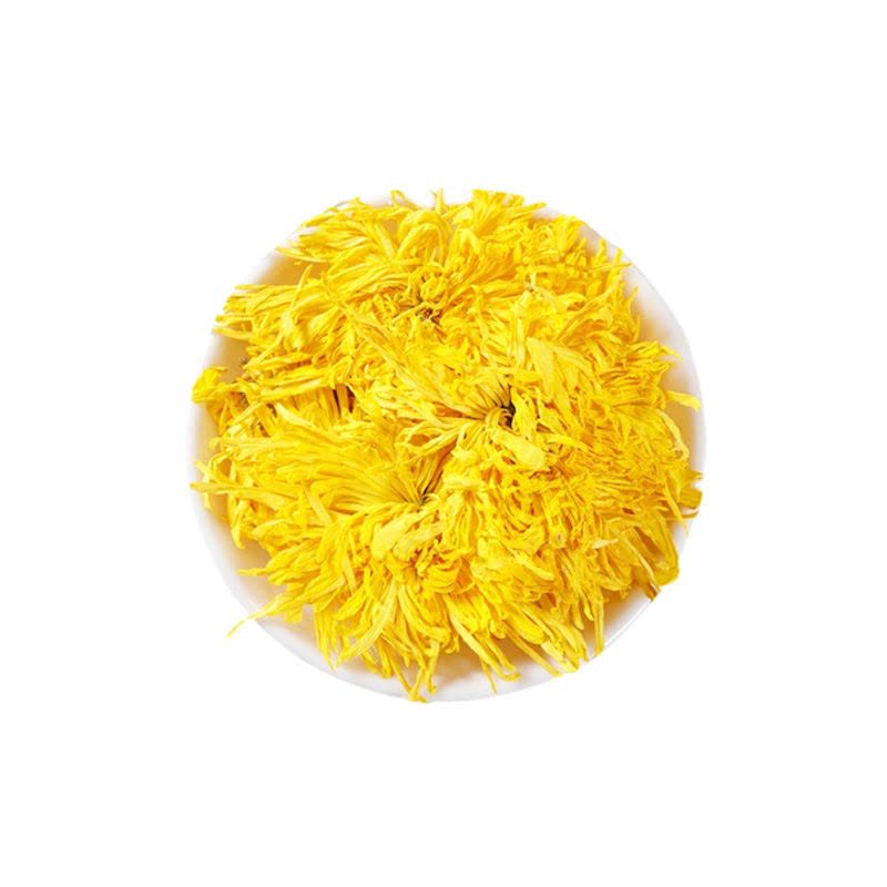 吕小脆 花茶组合 120g/组(胎菊50g+金丝皇菊20g+柠檬片50g)图片