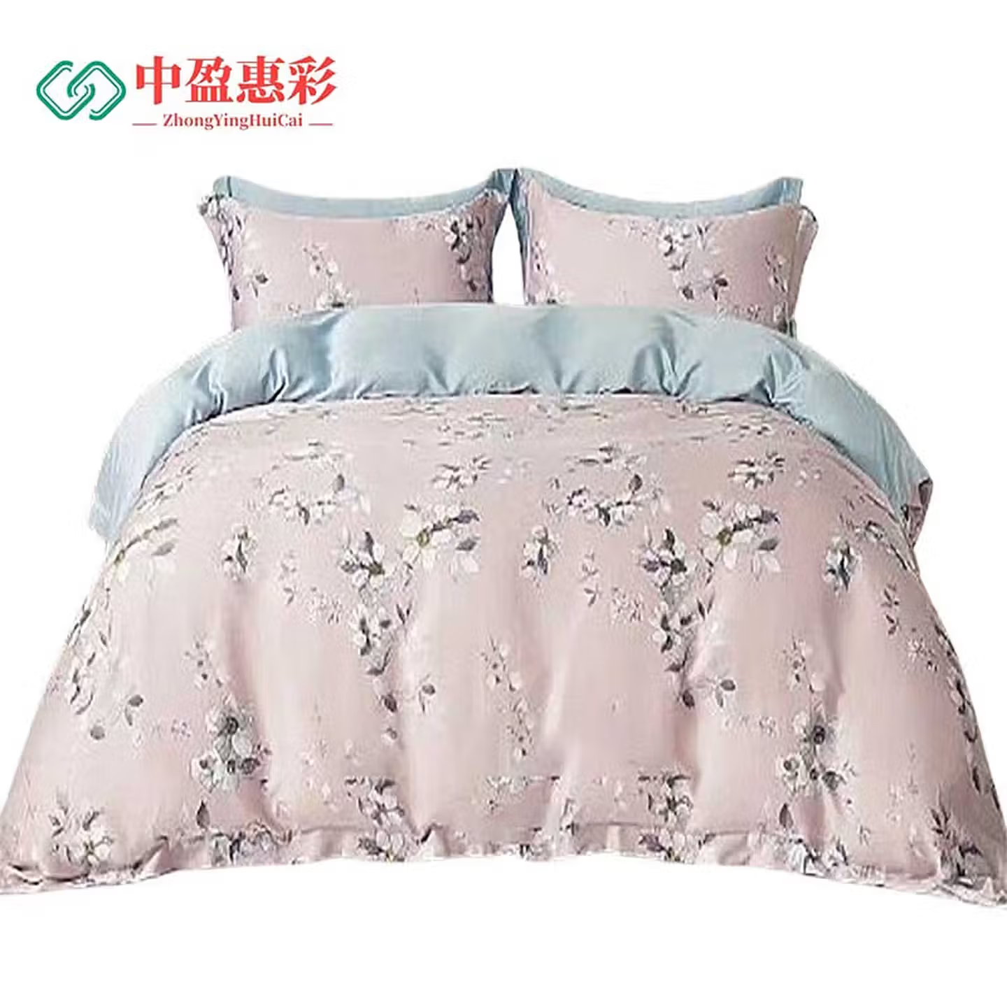 中盈惠彩 青柠纯天丝四件套 CTSSJT 200*230cm 1套高清大图