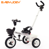 童车手推车 Babyjoey 英国 儿童三轮车脚踏车1-3-5岁 简易自行车多功能手推车小蜜蜂