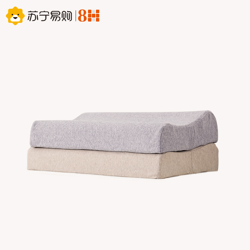 8H乳胶枕头套 Z2抗菌外枕套纯棉 高支天竺棉 拉链收纳袋设计 高弹亲肤枕套58*48*10/12cm高清大图