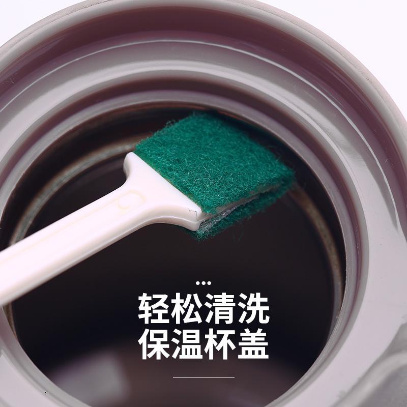 家柏饰(CORATED)缝隙刷厕所马桶保温杯窗空调厨房一次性卫生间死角清洁刷子 砂纸去锈款(10支装)