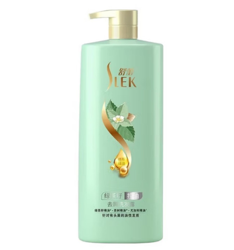 舒蕾 绿茶籽控油去屑洗发露500ml 12瓶