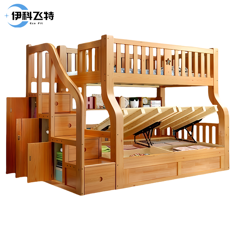 伊科飞特木质职工床高清大图