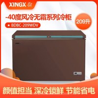 星星(XINGX) 卧式冷柜 -40℃深冷 风冷无霜 一级能效 深冷速冻 209升 BD/BC-209WDV