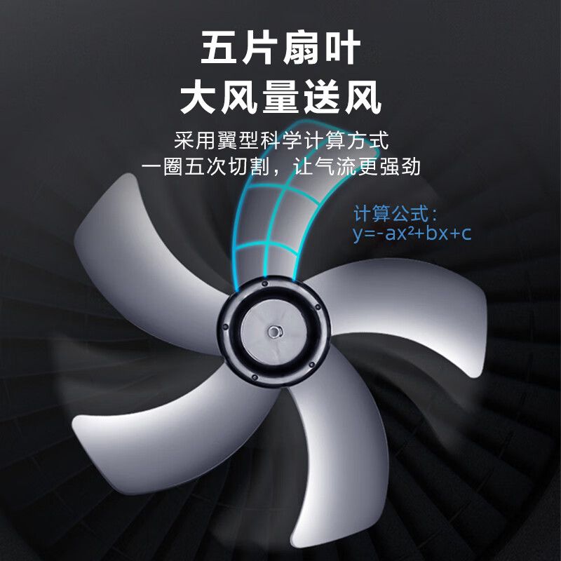 美的(Midea) FSA40UE 电风扇 (计价单位:台) 黑色高清大图