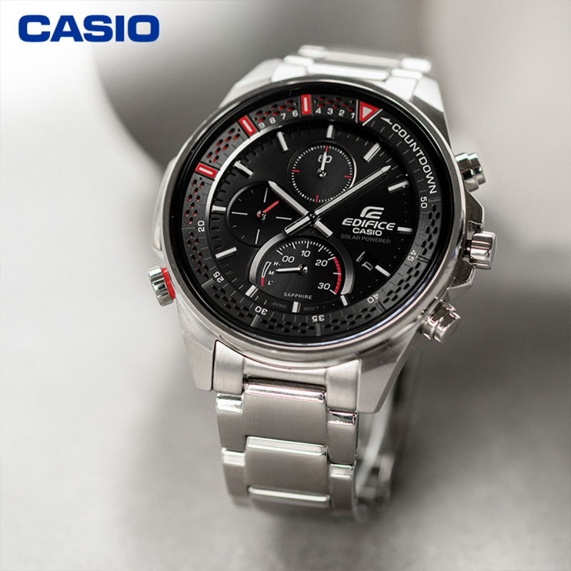 卡西欧(CASIO) EDIFICE EFS-S590YD系列 商务男表休闲防水男士手表EFS-S590YD-1AUPR