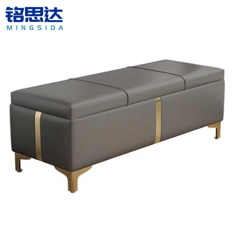 铭思达换鞋凳 皮艺1米个