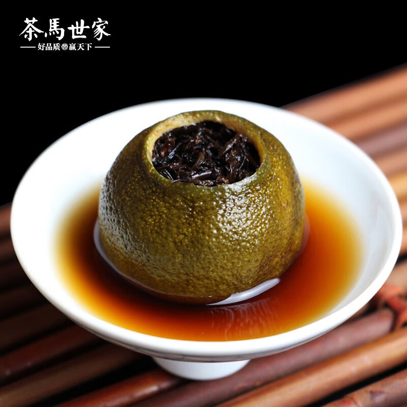 茶馬世家 新会小青柑茶叶礼盒 240g(24粒)(单位:盒)高清大图