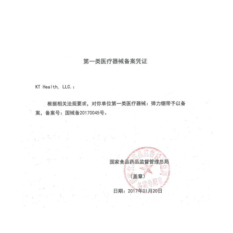 KTTAPE Org Precut运动机能贴 预切 20贴/盒肤色