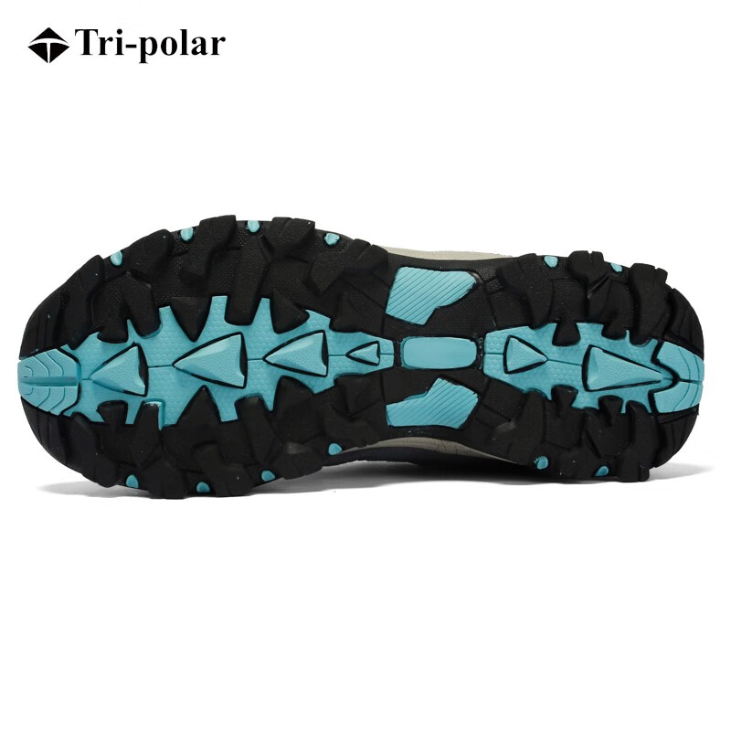 三极 TP613 网布透气防滑情侣登山徒步鞋高清大图