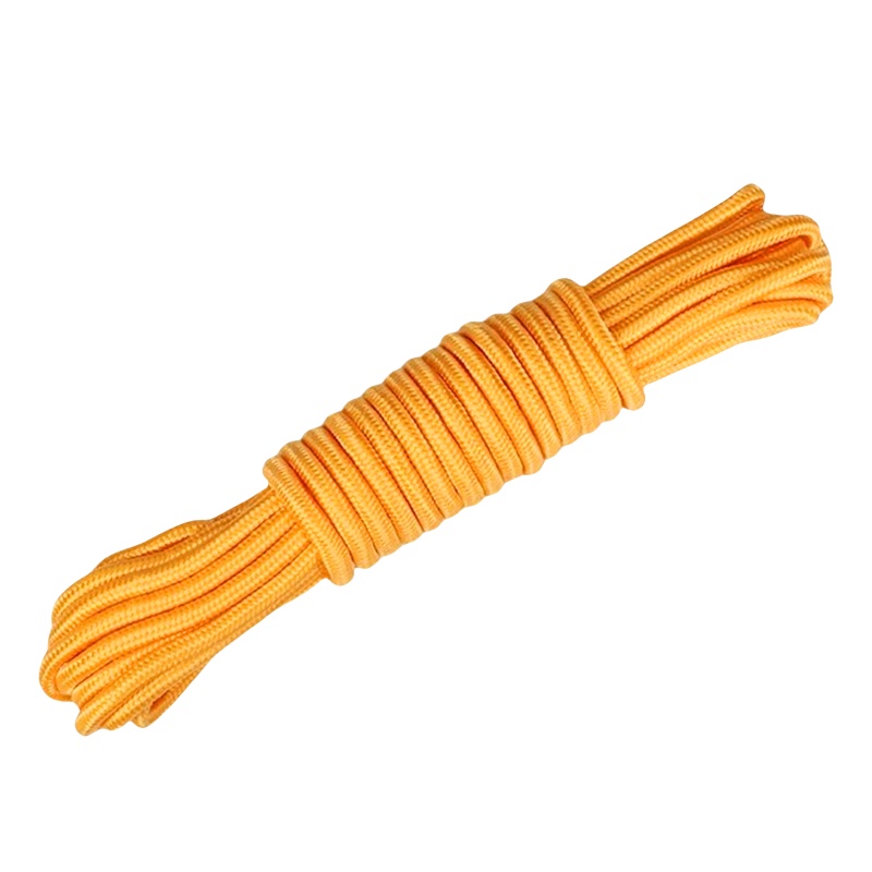 瑞季勤 黄色尼龙绳 直径8mm 100米/捆高清大图