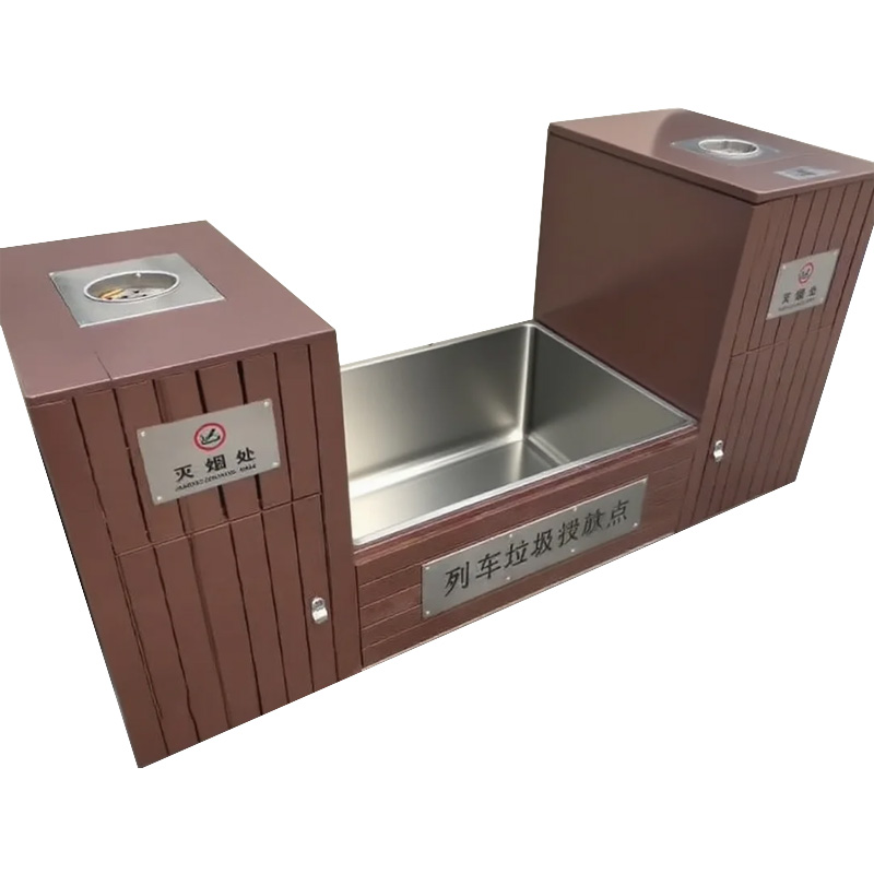 豫芙莱站台垃圾箱投放箱个高清大图