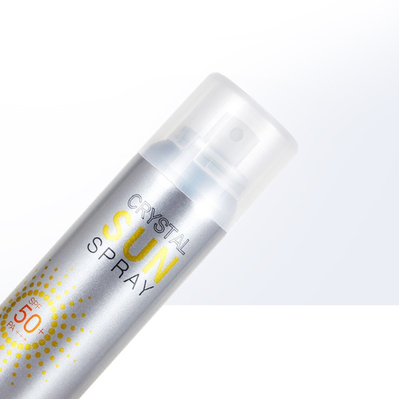 企购优品玥之秘水晶防晒喷雾无色透明清爽SPF50 recipe防晒霜防紫v外线隔离150ml 2瓶