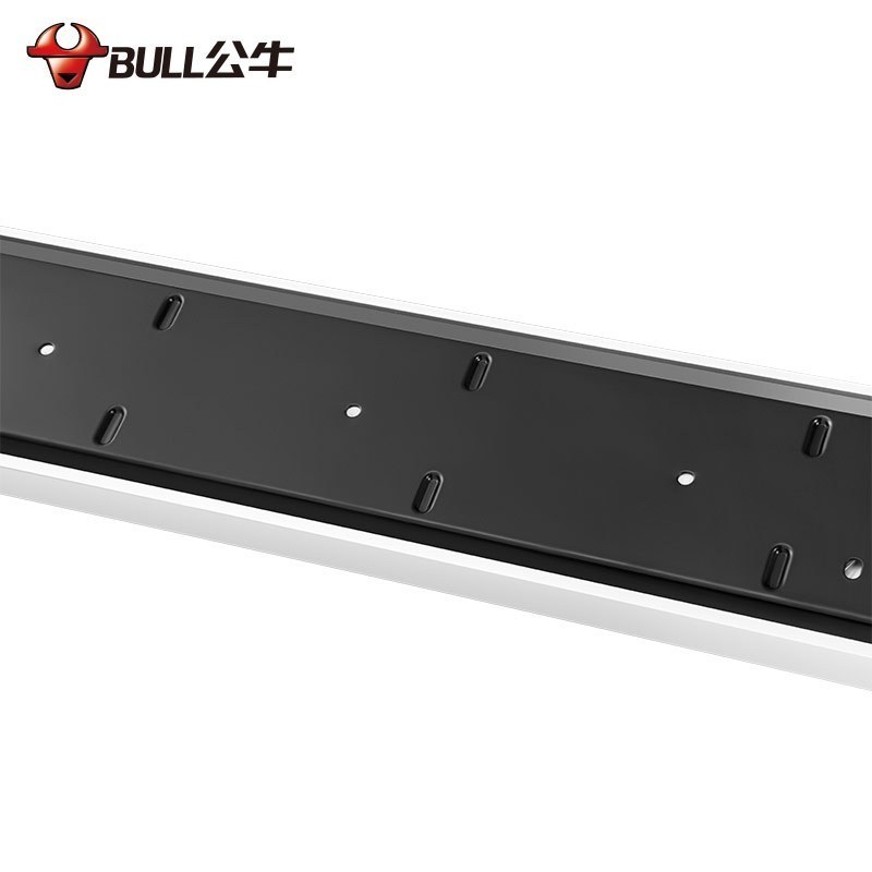 公牛(bull)GN-GB1银色500mm轨道插座公牛移动轨道插座厨房专用电力滑轨插排家用多功能明装无线排插