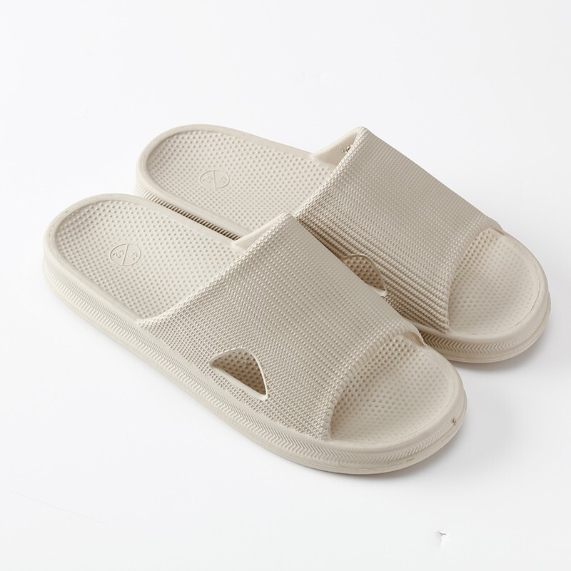 洁丽雅grace居室男女泡沫凉拖单双装灰色视频