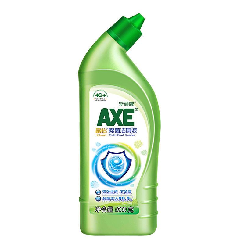AXE斧头牌除菌洁厕液500g瓶装 马桶清洁剂强力除臭清香型洁厕灵 除菌率99.9%新客首选