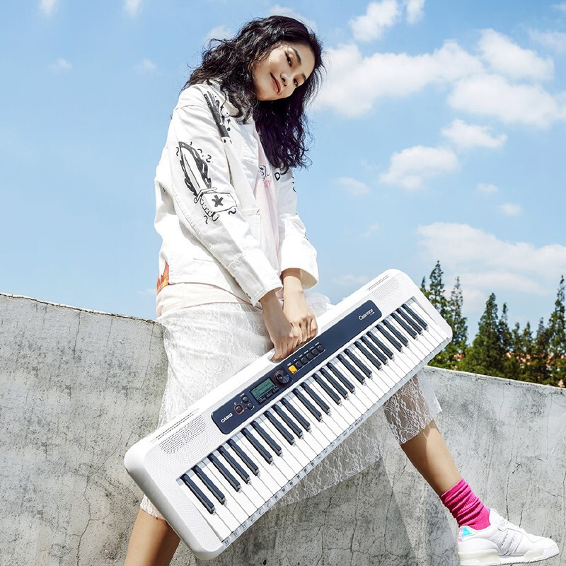 Casio/卡西欧 CT-S200 乐器电子琴 便携不插电成人专业儿童初学(颜色可选)