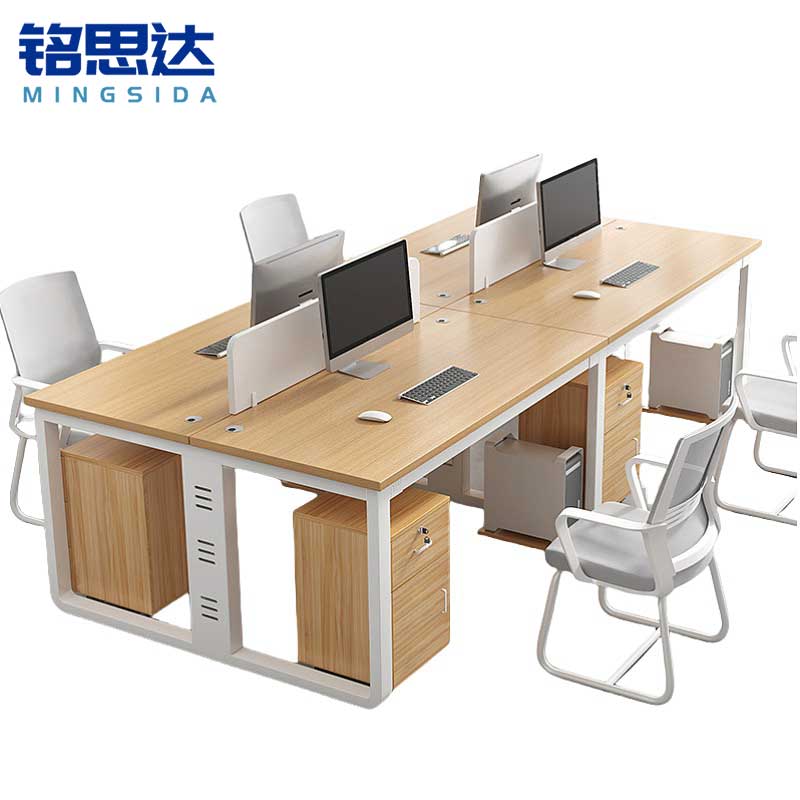 铭思达办公桌四人位张