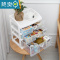 敬平零食收纳盒桌面客厅大号多层抽屉式储物柜办公室透明厨房整理箱子收纳柜
