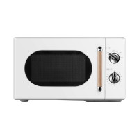 美的(Midea) PM2004 微波炉复古旋钮双控微波炉 360°转盘式加热20升 旋钮双控