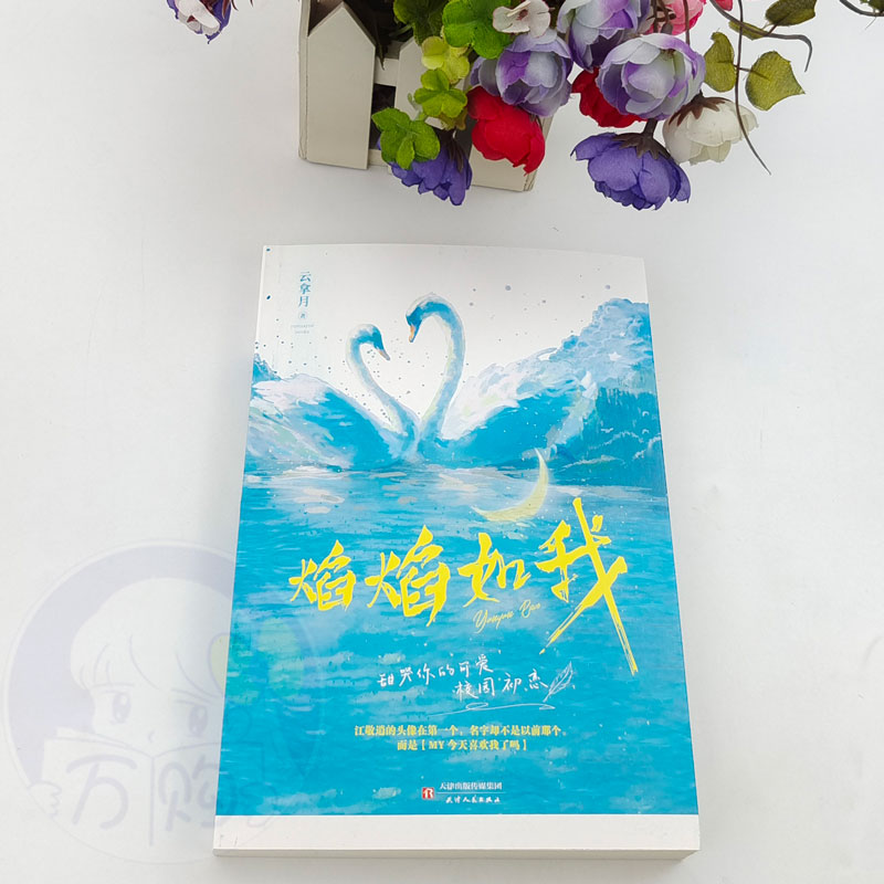 [醉染正版]闪发 印签书+丝巾 焰焰如我+番外 云拿月著WE-38正版都市言情小说Z1大鱼青春文学校园初恋甜宠文 幺高清大图