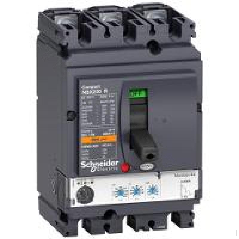 Schneider Electric NSX电机保护塑壳断路器NSX250RMIC2.2M150A3P固定式前接线
