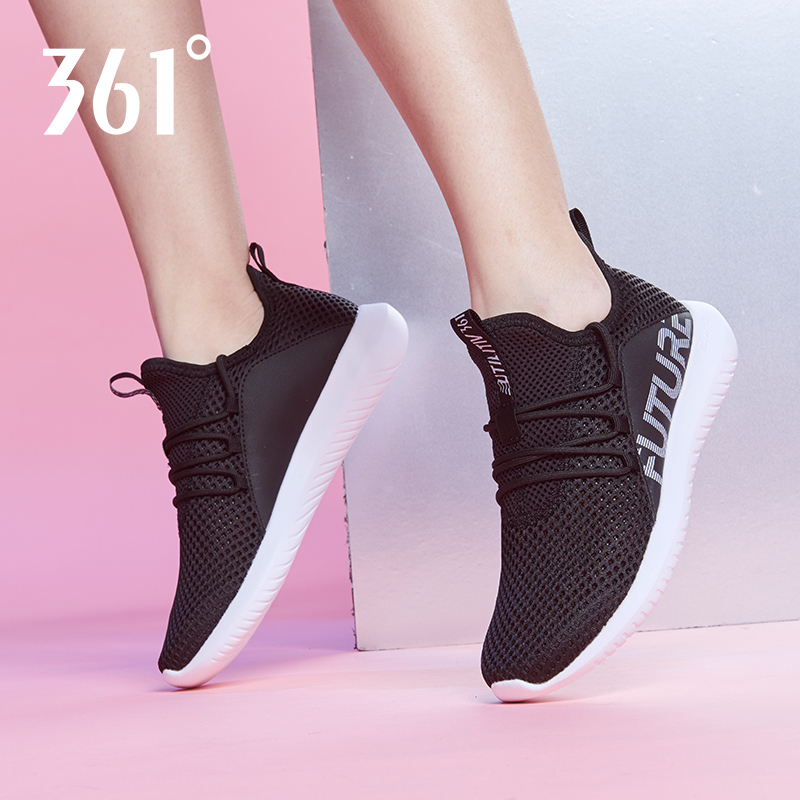 361女鞋跑步鞋夏季透气网鞋网面鞋子361度跑鞋休闲鞋鞋女