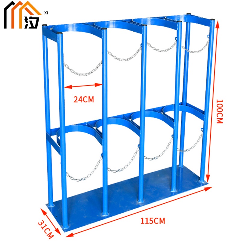 汐气瓶存放架四瓶个高清大图