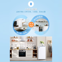 格力(GREE)冰箱 BC-96 白色家用小型家用电冰箱迷单门 轻音 迷你 冷藏电冰箱 控温保鲜不占地商用96升