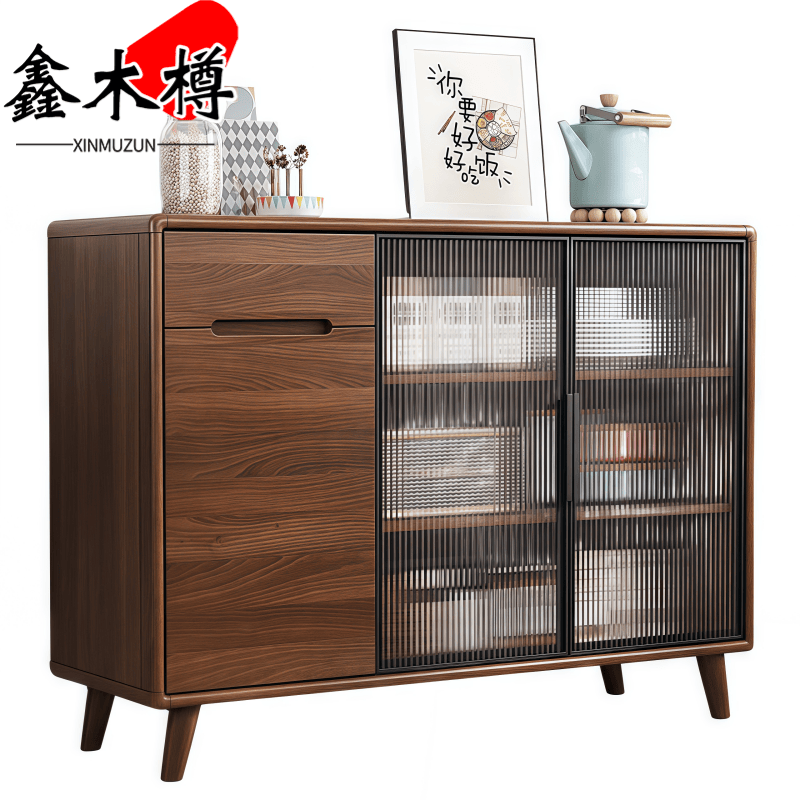 鑫木樽餐边柜1.2m个高清大图