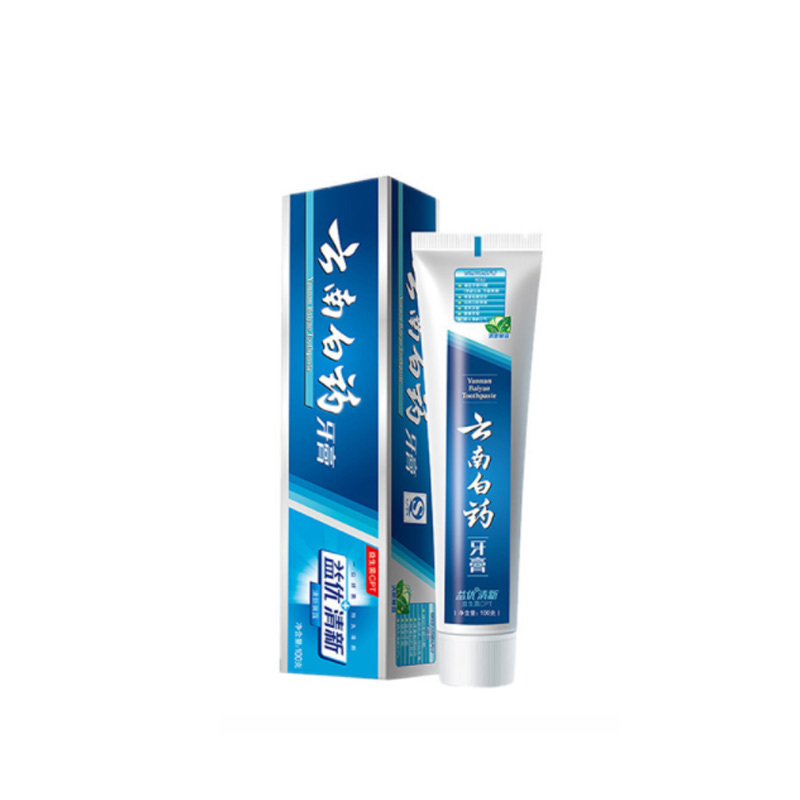 (YUNNAN BAIYAO)牙膏 益优清新晨露牙膏 100g/支