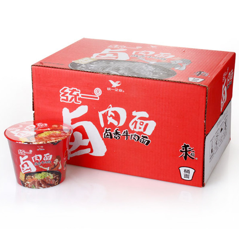 统一来一桶桶面,多口味,整箱方便面