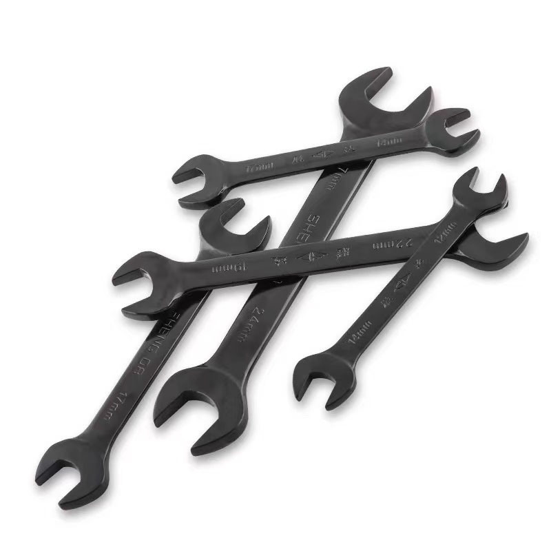 胜达 发黑 开口扳手 9*11mm 10个装