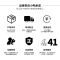 小鸭牌(XIAOYAPAI)WPS2525SJ黑色蓝光静衣小型双桶婴儿童半自动家用带甩干 宝宝洗衣机