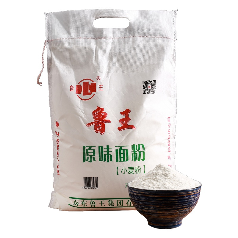 2.5kg原味面粉[鲁王] 面粉鲁王中筋粉2.5kg 馒头包子面包水饺面条月饼蛋黄酥原味面粉
