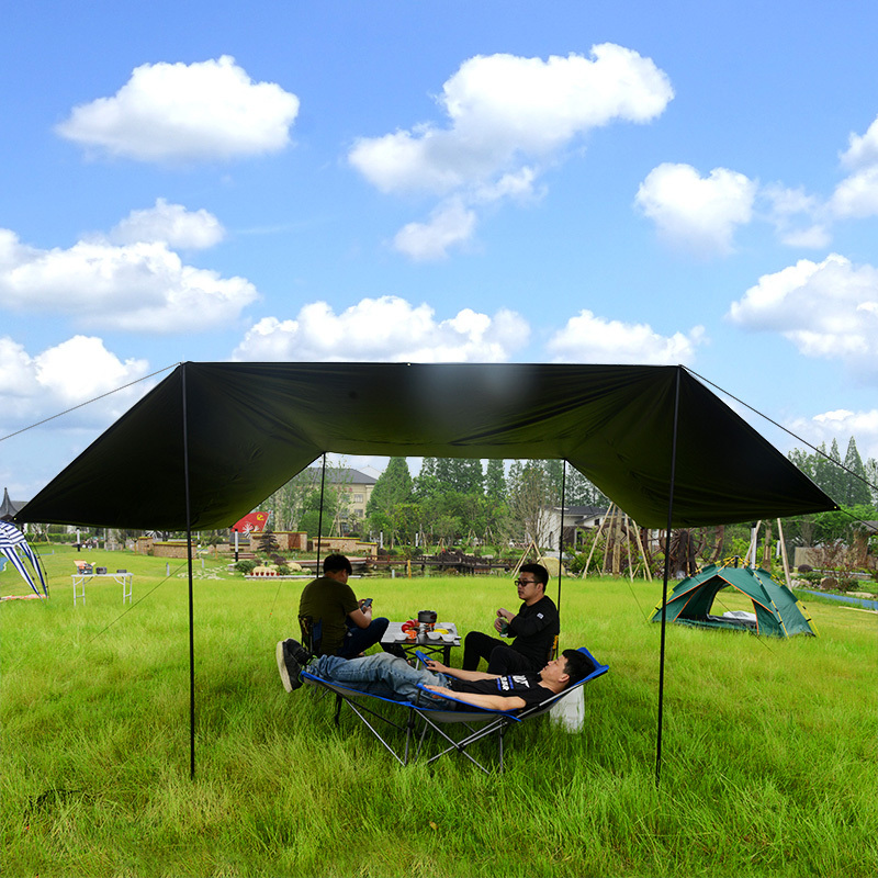 威迪瑞户外天幕帐篷防紫外线露营便携遮阳棚凉棚布防晒防雨防水沙滩