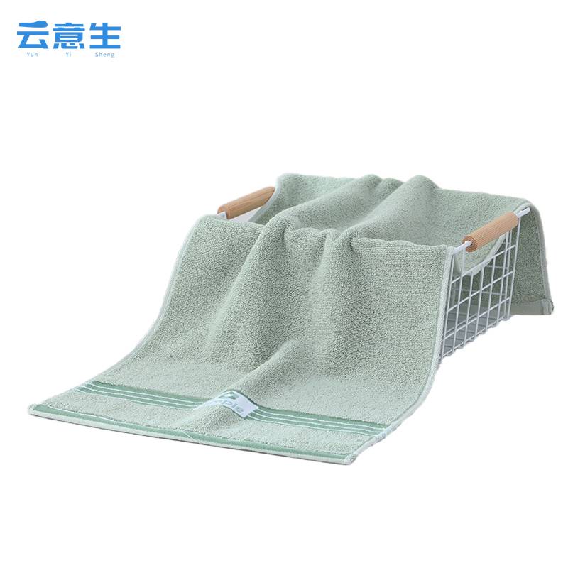 云意生 YunYiSheng 加厚亲肤纯棉四条装吸水速干抗菌防臭毛巾高清大图