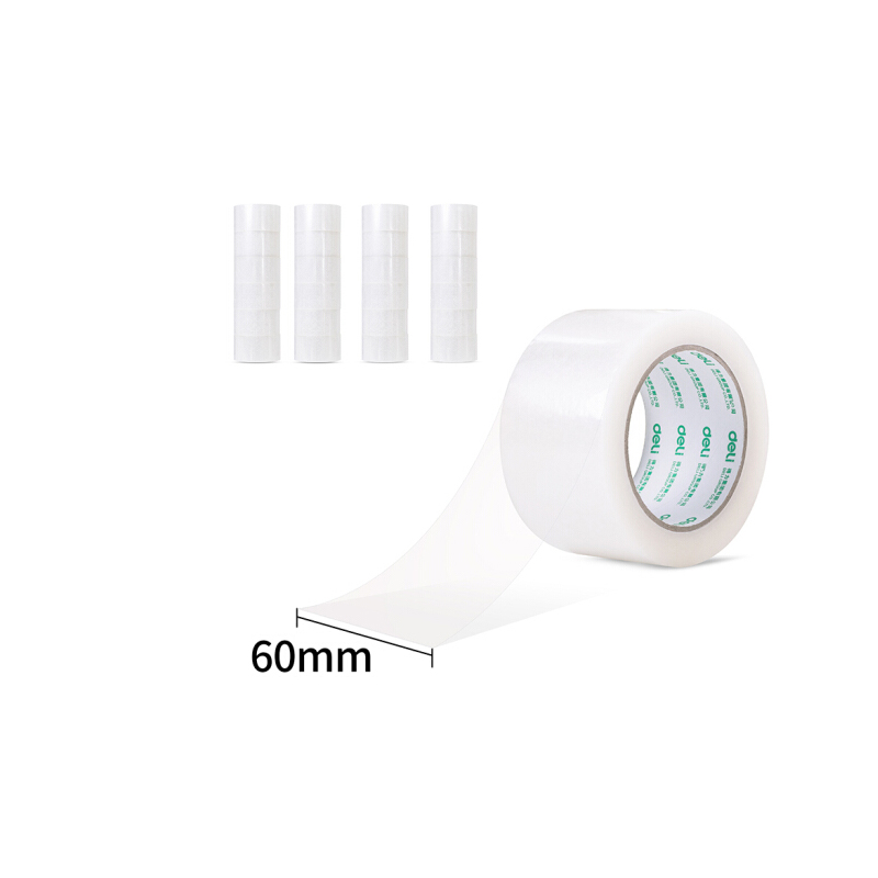 高品质高透明封箱胶带打包胶带 60mm100y45um 办公用品 33020