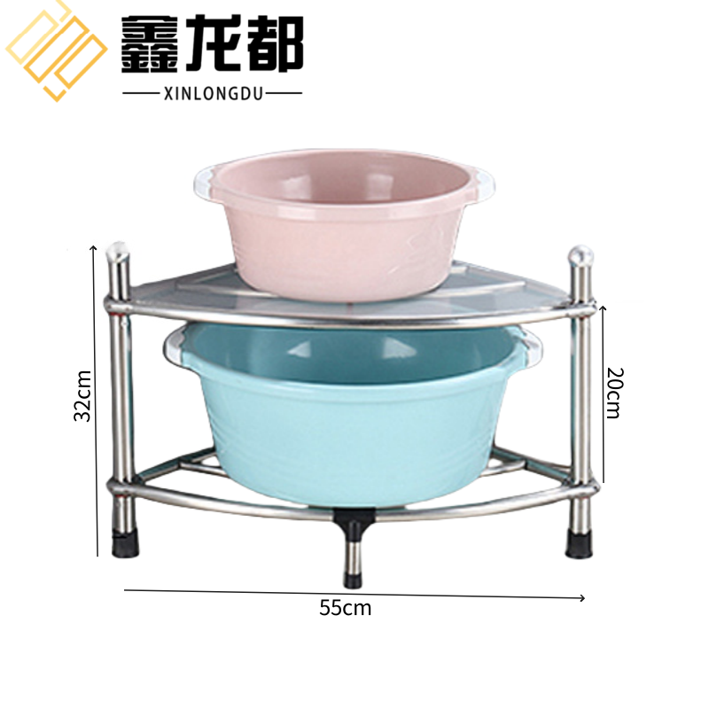 鑫龙都 脸盆架二层 个