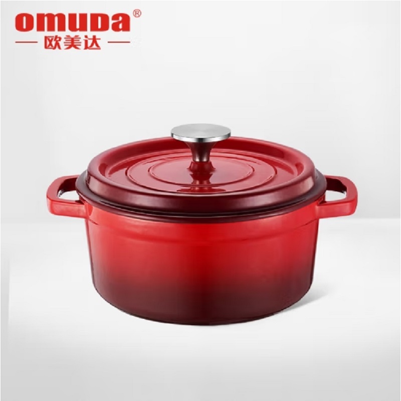 欧美达(Omuda) 伯爵系列圆形铸铁炖锅 BJD22高清大图