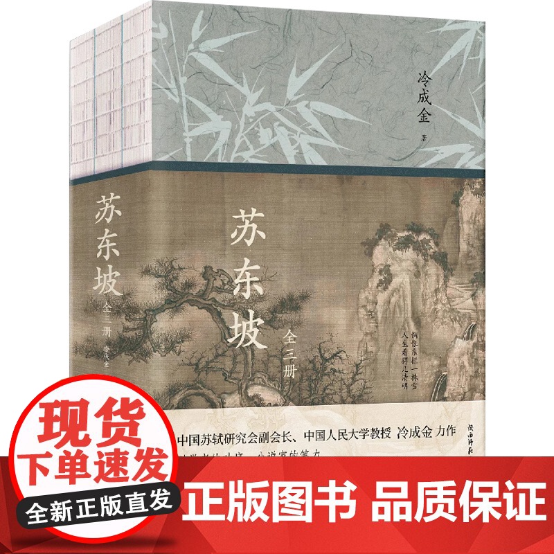 苏东坡 冷成金 著 历史小说高清大图