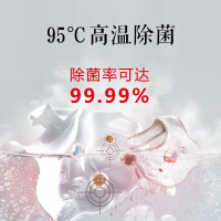 松下（Panasonic）3.2公斤XQG32-A312E 迷你婴儿童宝宝mini全自动滚筒小洗衣机 宝贝星光动银除菌