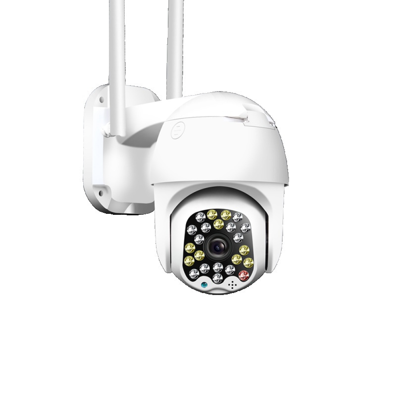 送64G内存卡 室外户外无线监控器摄像头360度远程连手机夜视高清wifi家用防水